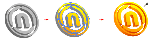 3d logo